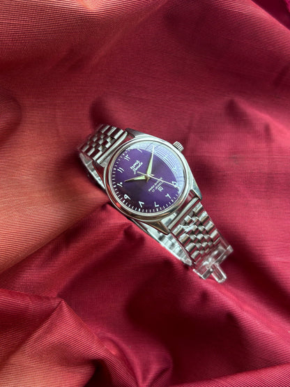 HMT Black Sunburst Arabic Janata - Watch