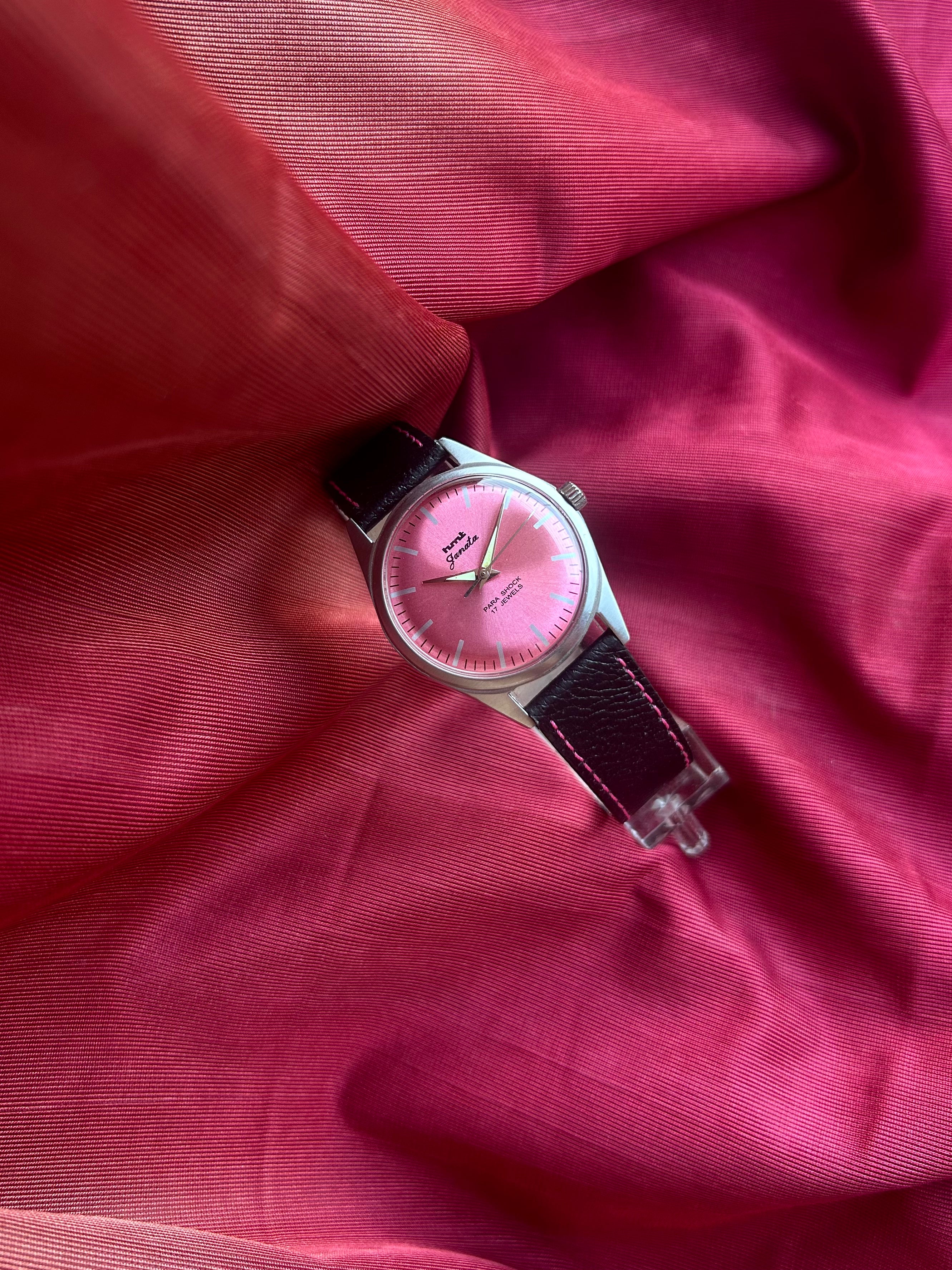 HMT JANTA  MOD - PINK SUNBURST