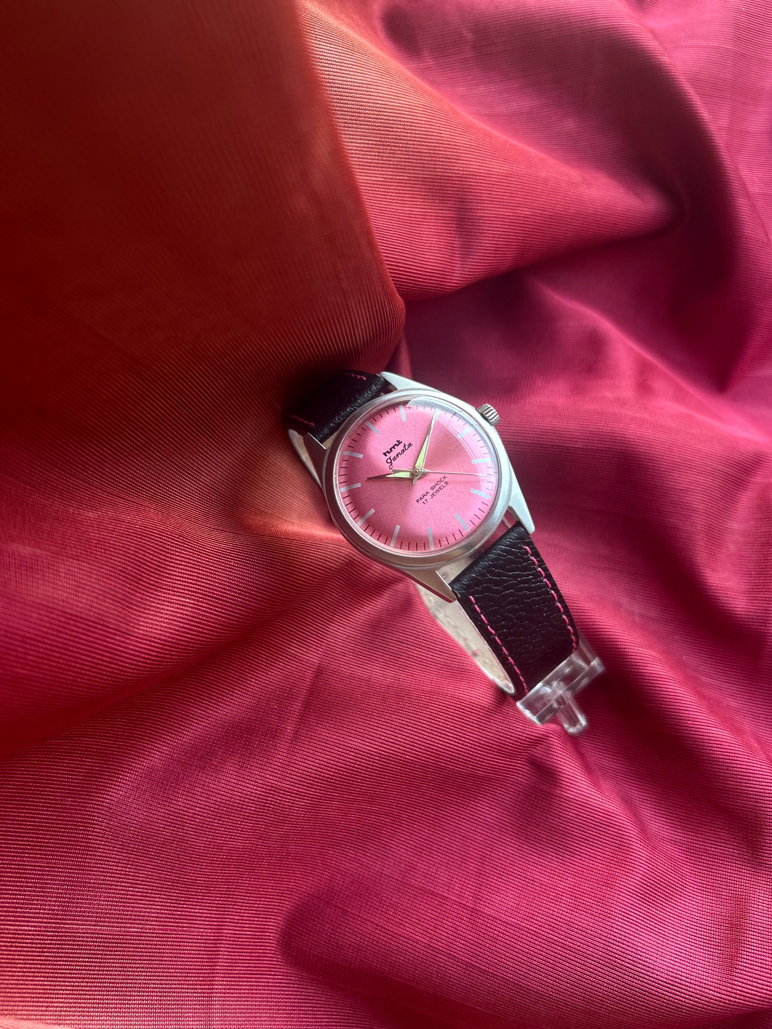 HMT JANTA  MOD - PINK SUNBURST