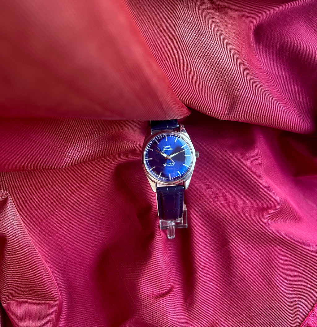 HMT JANTA  MOD - BLUE SUNBURST