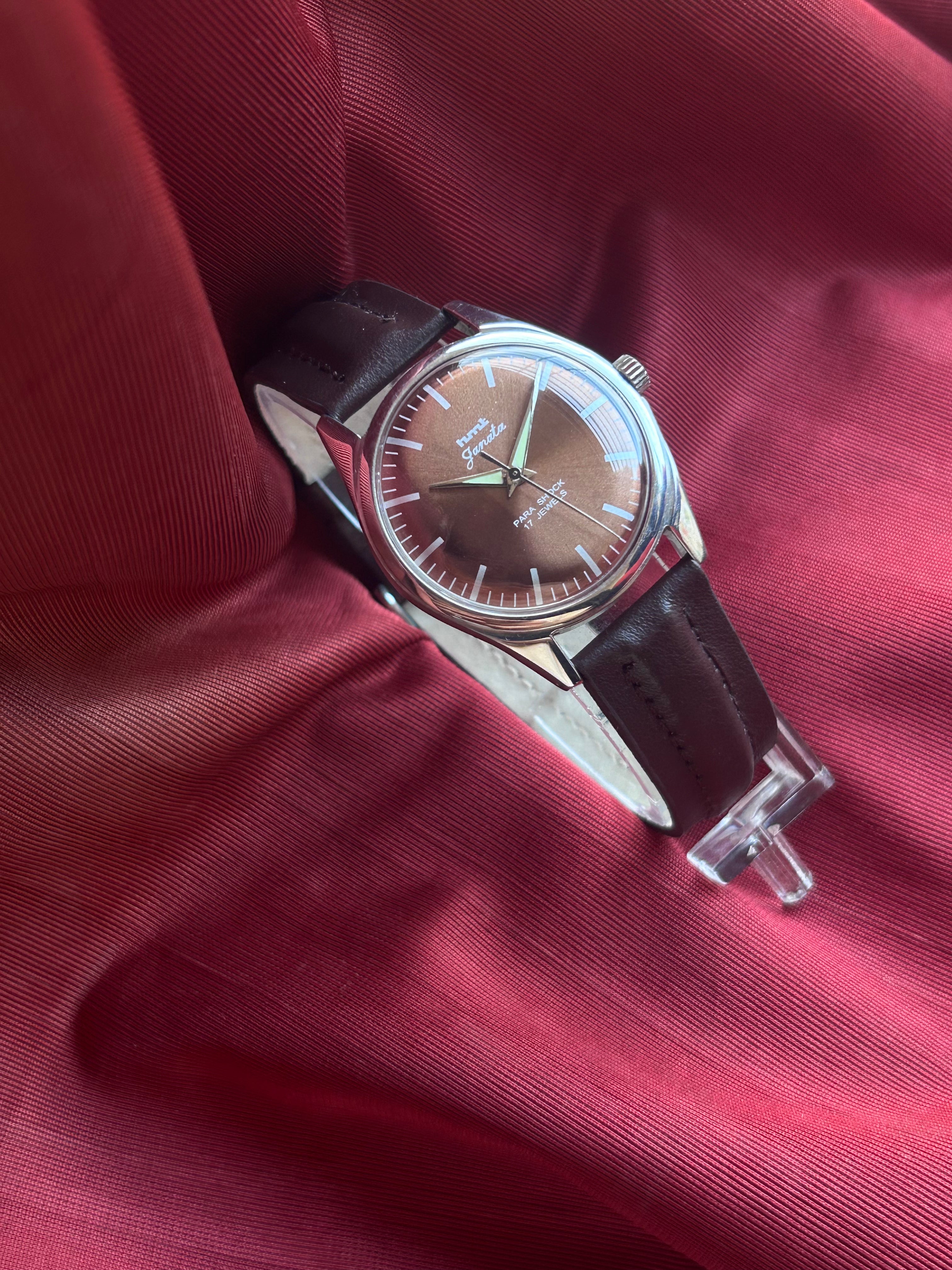 HMT JANTA  MOD - BROWN SUNBURST