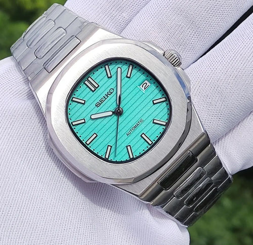 Seiko Nautilus Tiffany Blue Homage Automatic