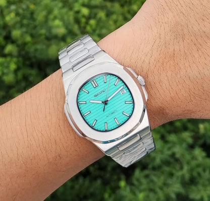 Seiko Nautilus Tiffany Blue Homage Automatic