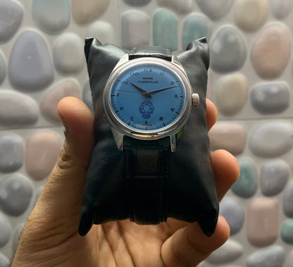 HMT Gandaberunda Black Kannada Numeral - Watch