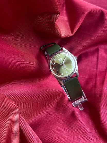 HMT JANATA DEVANAGRI -LIGHT GREEN SUNBURST