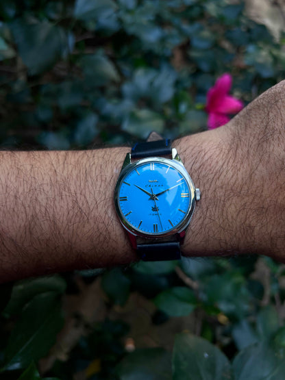 HMT Black Chinar Unisex Rare - Mod Watch