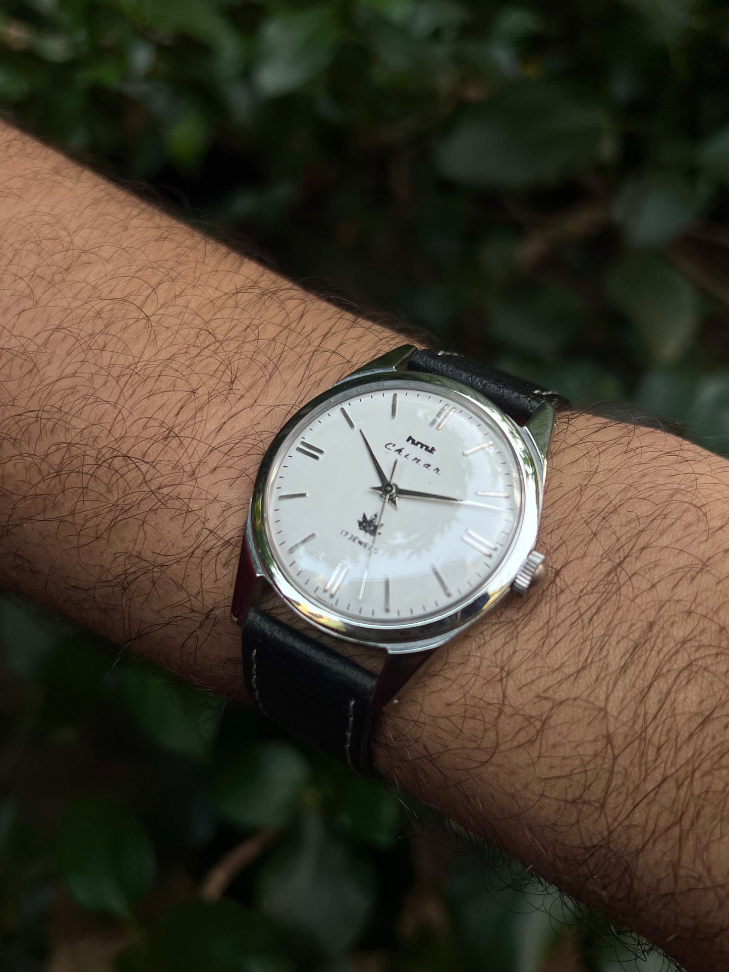 HMT White Chinar Unisex Rare - Mod Watch