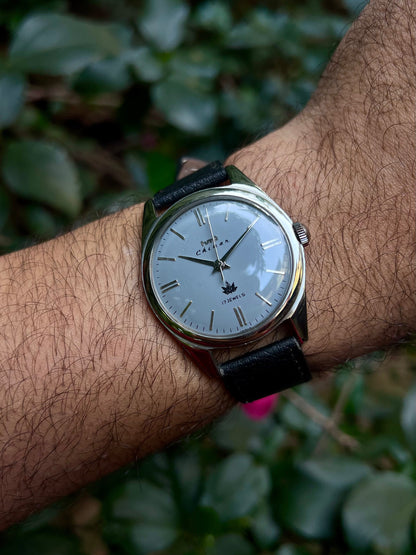 HMT Black Chinar Unisex Rare - Mod Watch