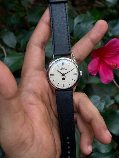 HMT Off White Chinar Unisex Rare - Mod Watch
