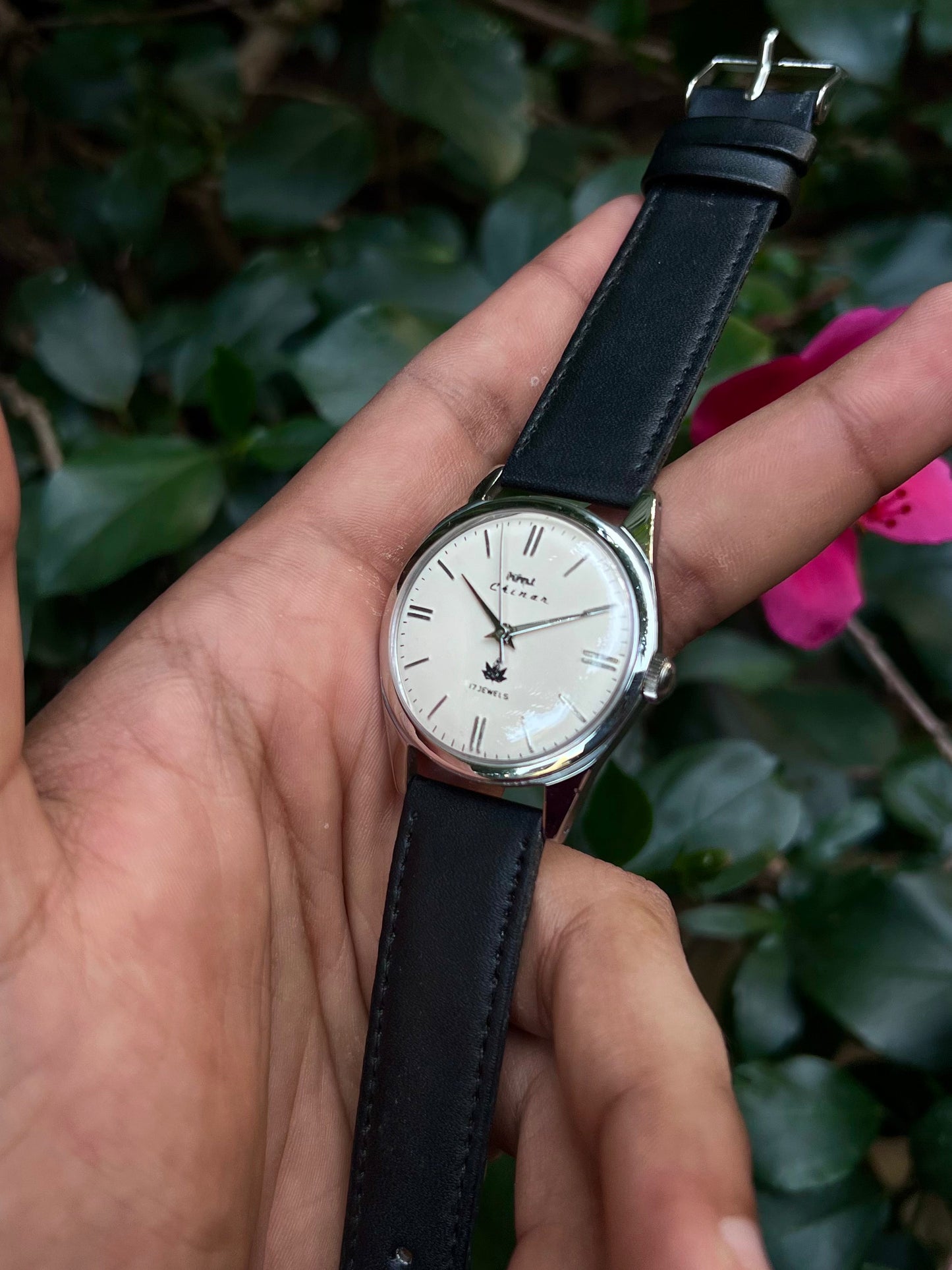 HMT Off White Chinar Unisex Rare - Mod Watch