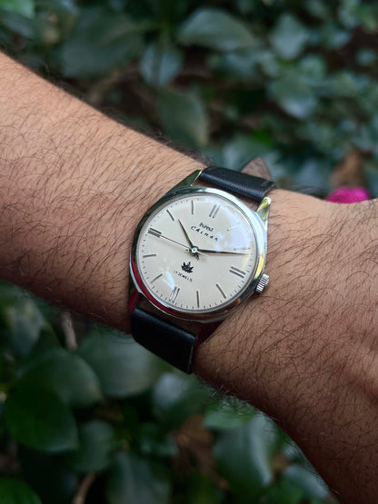 HMT Off White Chinar Unisex Rare - Mod Watch