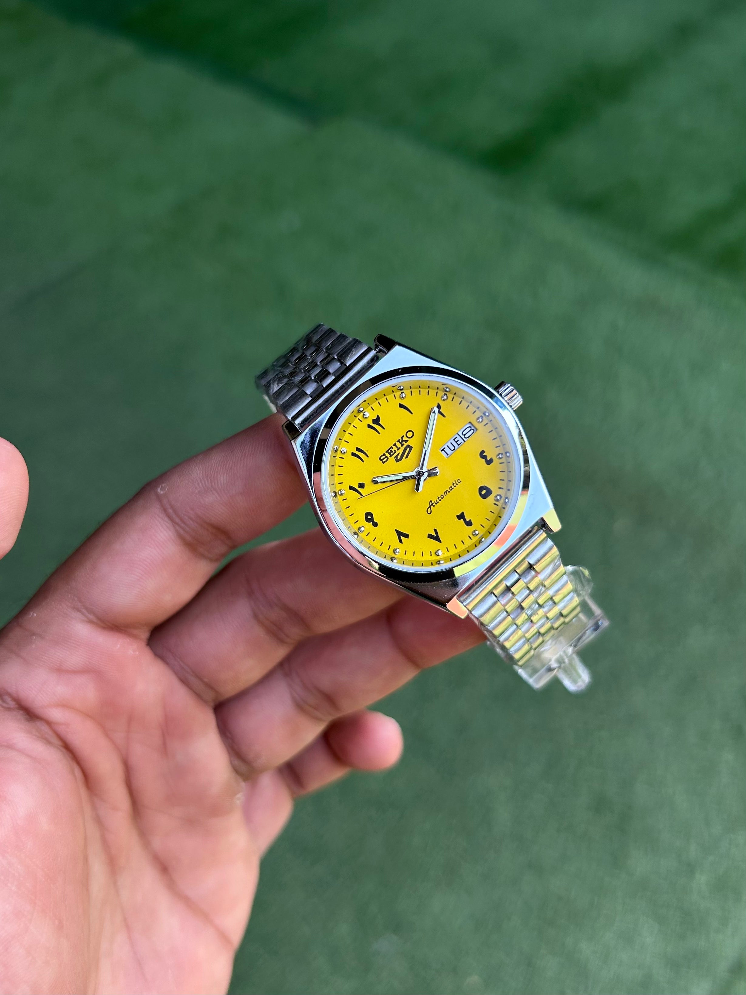 SEIKO ARABIC- YELLOW