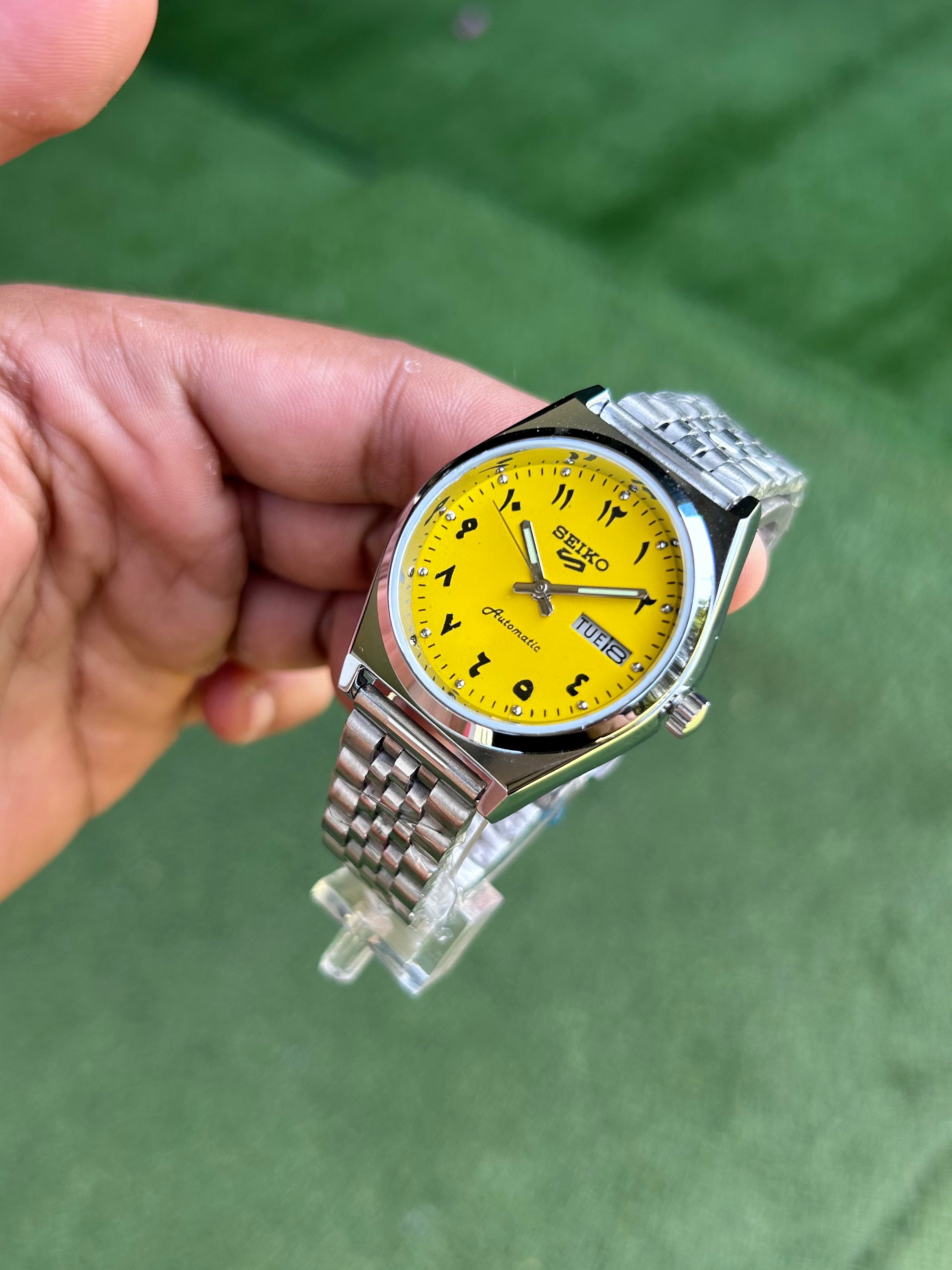 SEIKO ARABIC- YELLOW