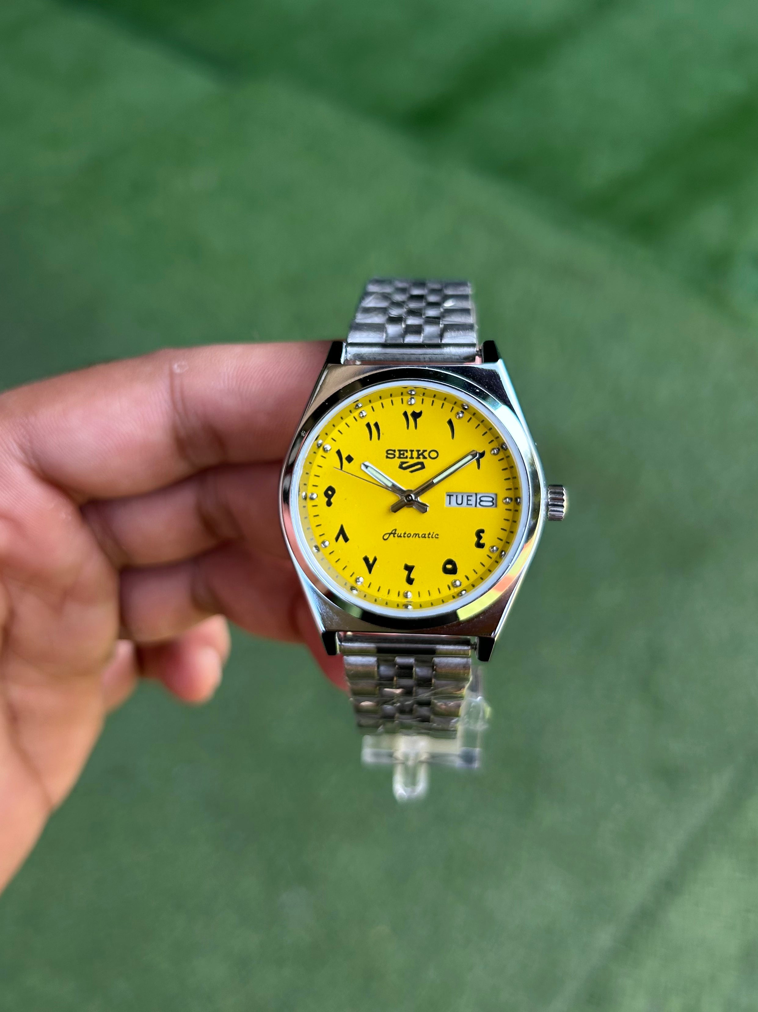 SEIKO ARABIC- YELLOW