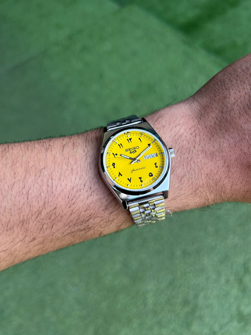 SEIKO ARABIC- YELLOW