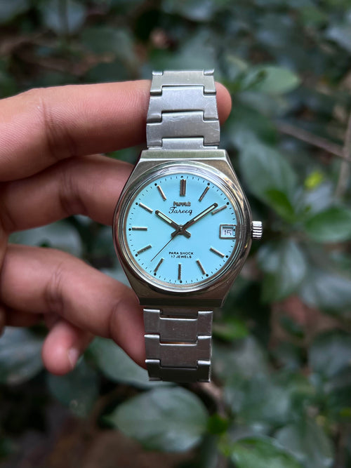 HMT Tareeq PRX Tiffany Blue - Mod Watch