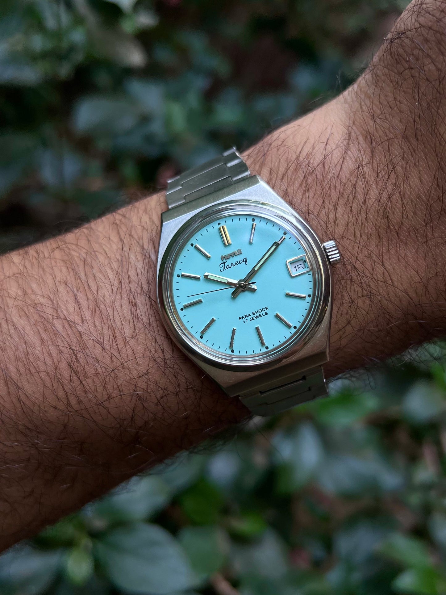 HMT Tareeq PRX Tiffany Blue - Mod Watch