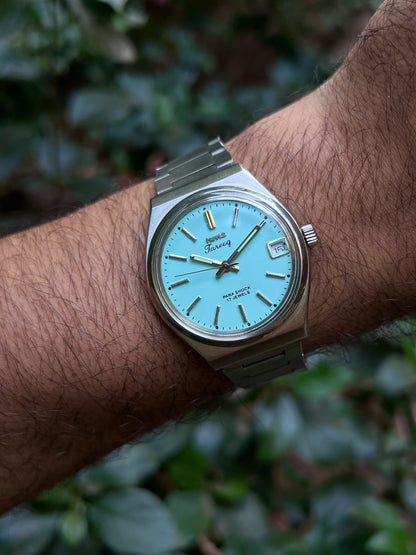 HMT Tareeq PRX Tiffany Blue - Mod Watch