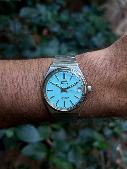 HMT Tareeq PRX Tiffany Blue - Mod Watch