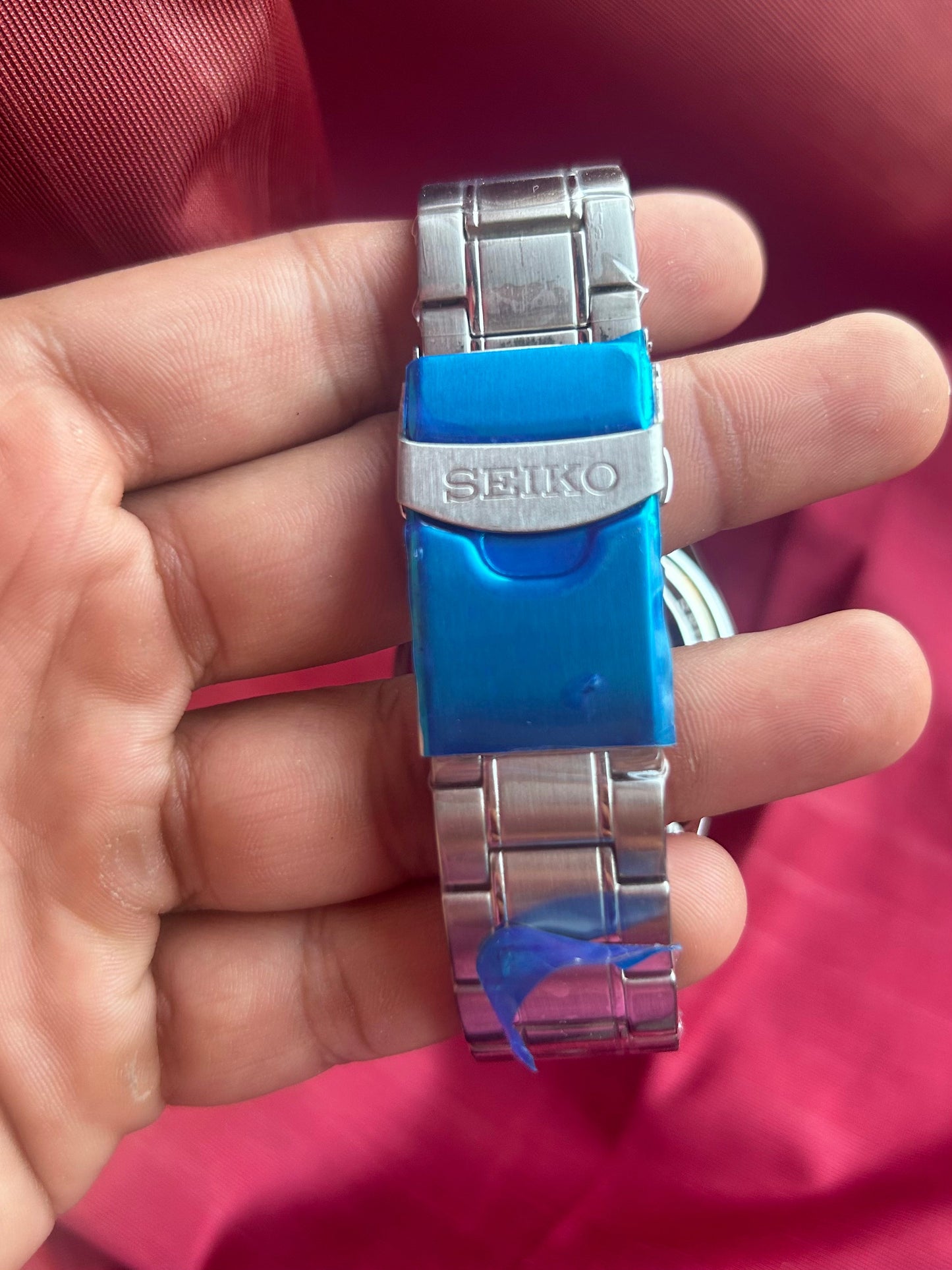 Seiko 5  Blue Sports Automatic Homage Mod