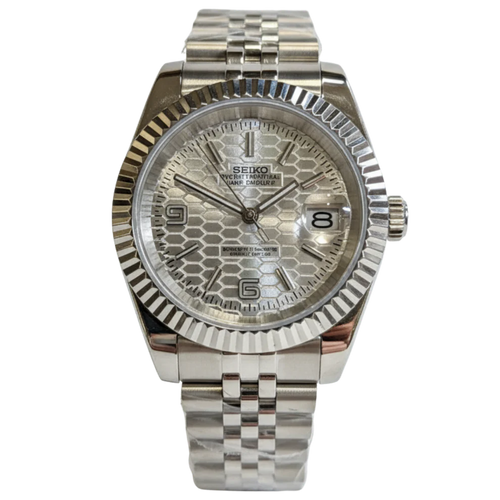 Seiko - Land-Dweller "Silver Honeycomb"