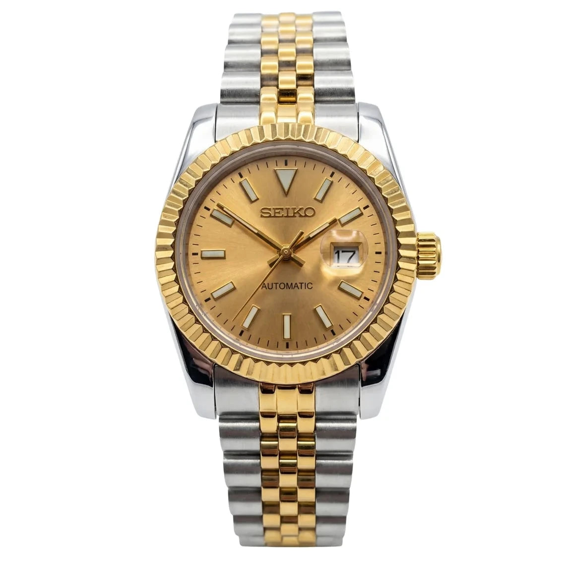 WOMENS - SEIKO DATEJUST  CHAMPANGE