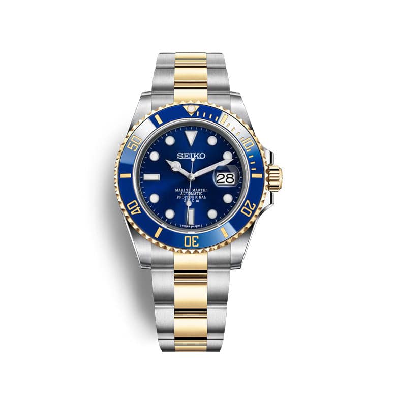 Seiko Blue Royal Submariner Homage