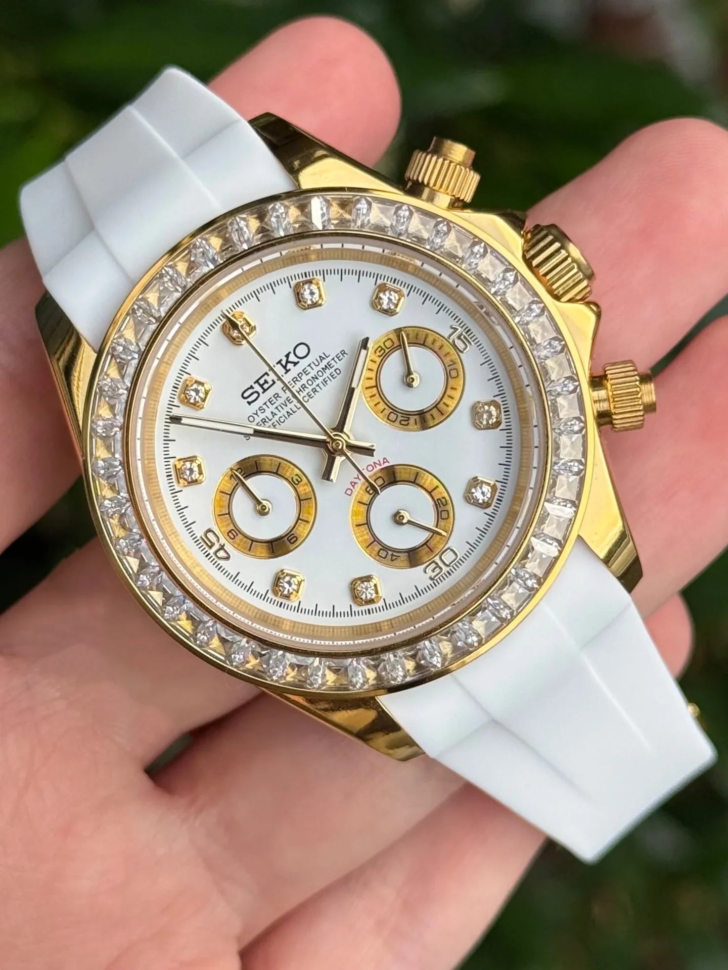 Seiko "Double Diamond" Daytona Mod