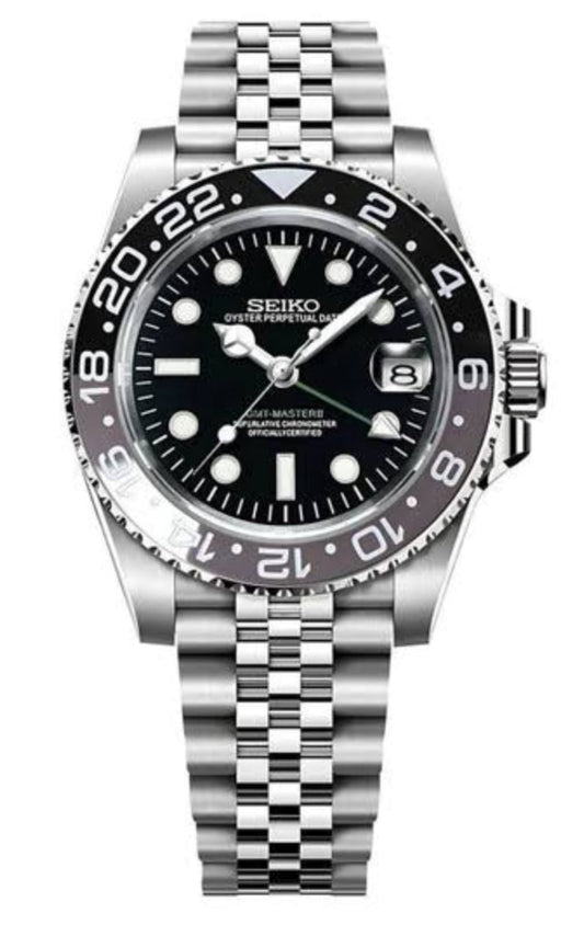 Bruce Wayne Special Edition GMT Seiko Custom Mod