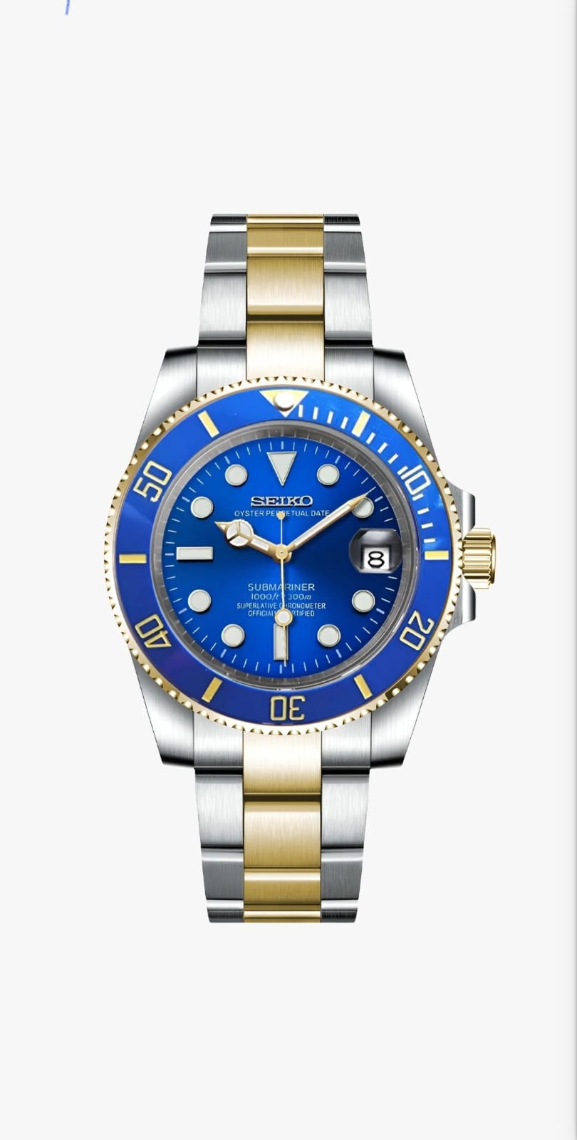 Seikomariner   |  Blue  (Two  Tones)