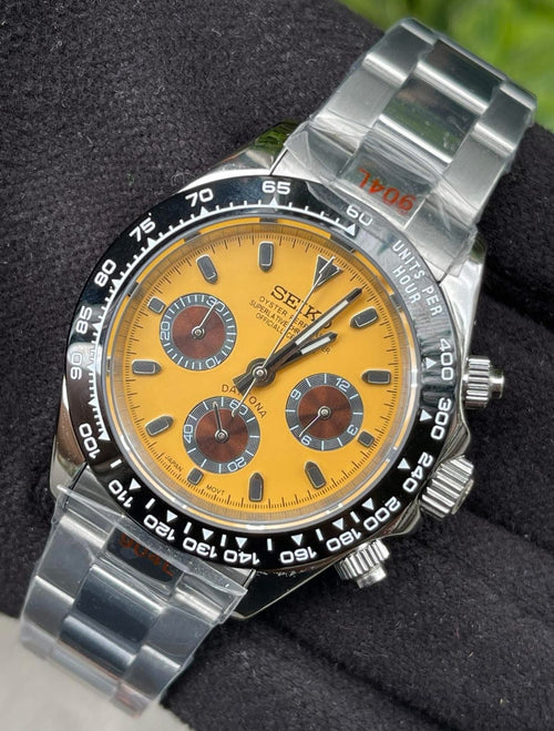 Seiko "Bumblebee" Daytona Homage Mod