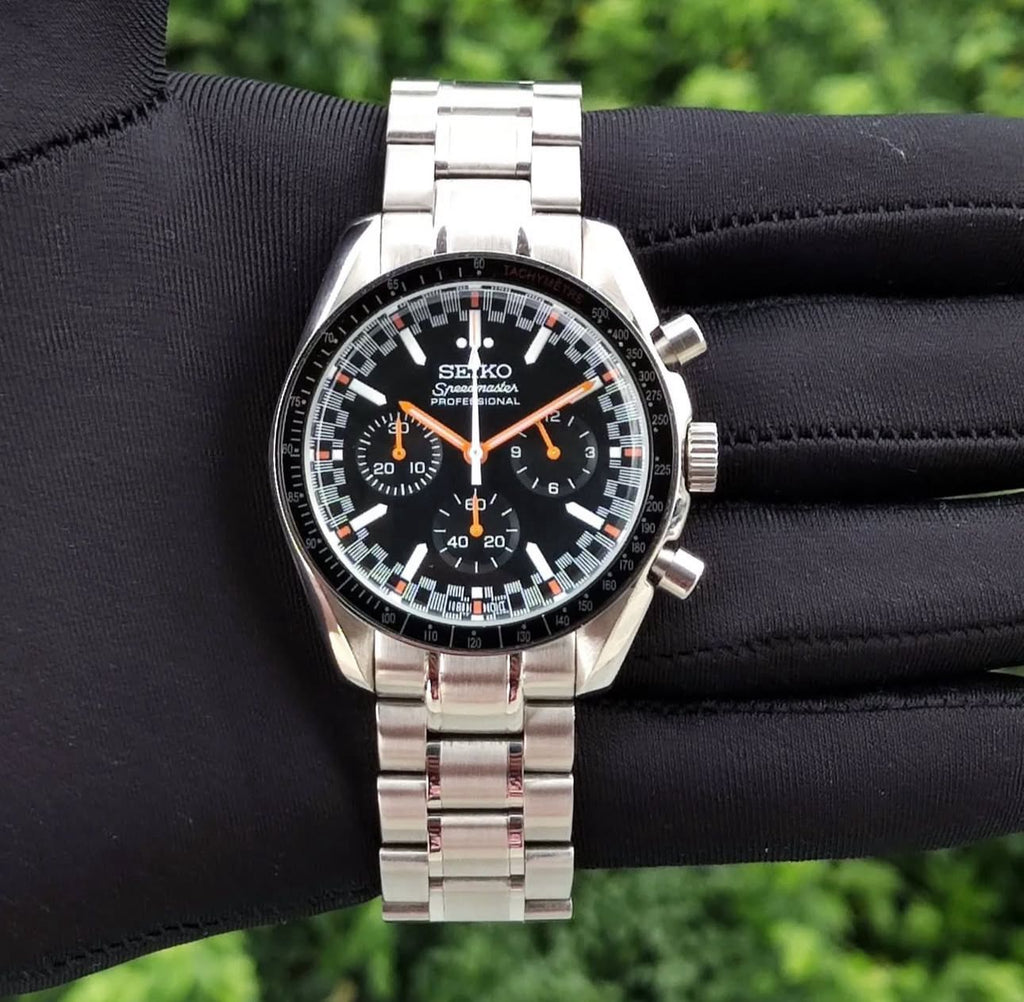 Seiko Speedmaster "Orange Racing" Mod
