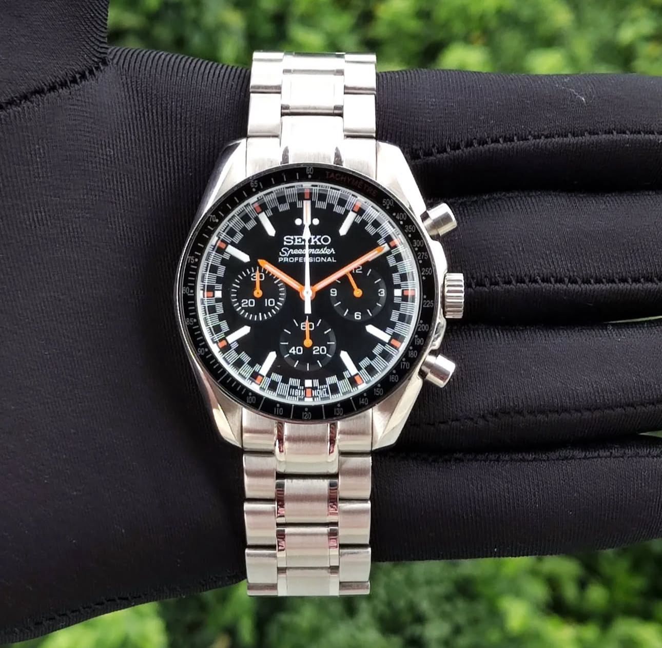 Seiko Speedmaster "Orange Racing" Mod