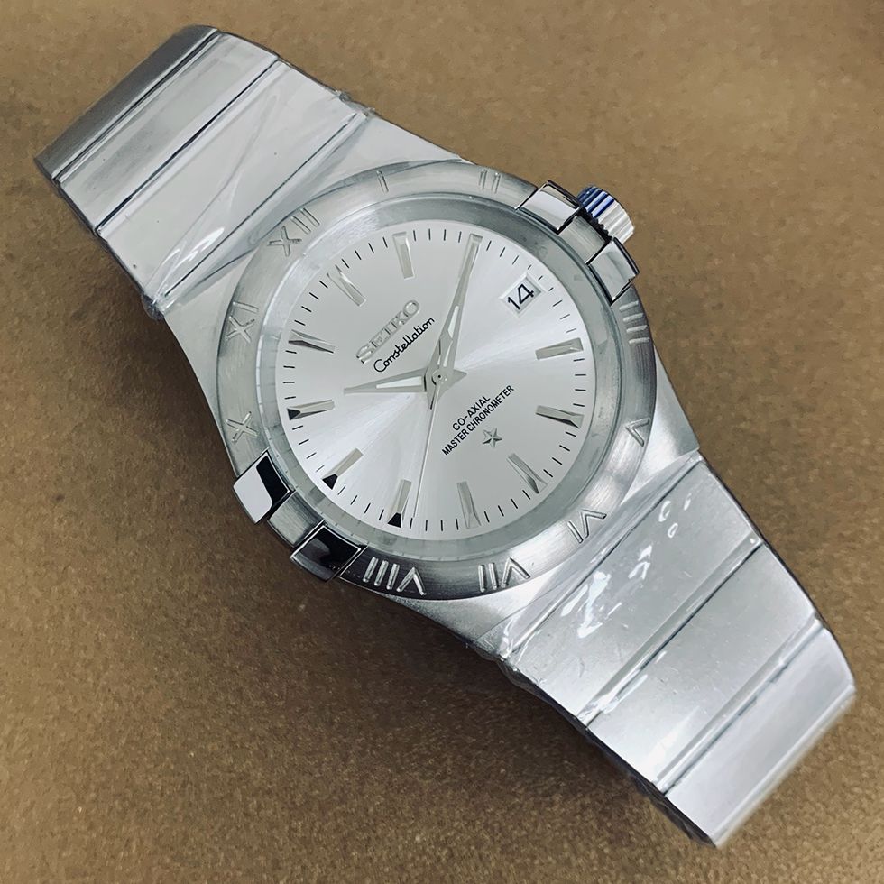 Seiko "Constellation" Silver Silk Mod