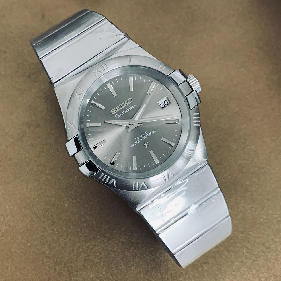 Seiko "Constellation" Grey Silk Mod