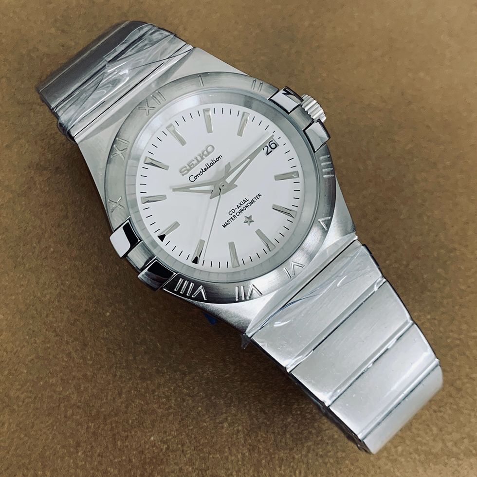 Seiko "Constellation" Arctic White Mod