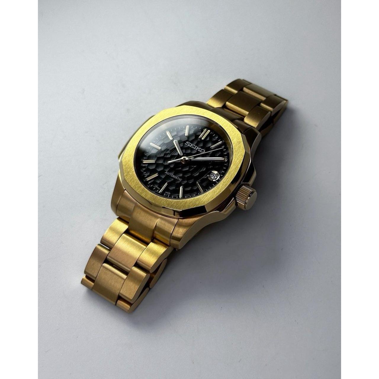 Seiko Mod "Ever Gold" Nautilus