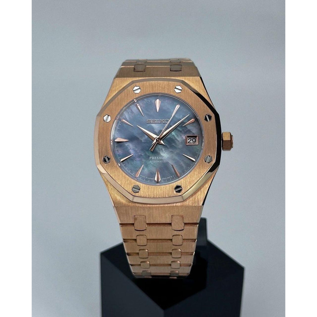 Seiko Mod "Mermaid Pearl" Rose Gold Edition