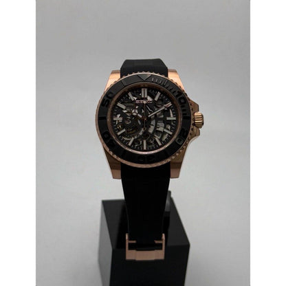 Seiko "Rose Gold Skeleton" Yacht-Mod