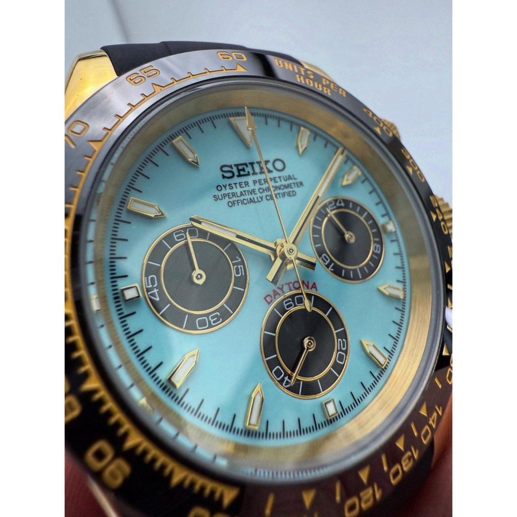 Seiko "Golden Ice" Chronograph Mod