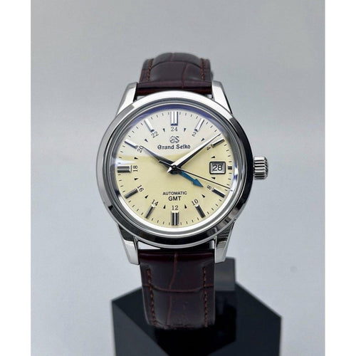 Custom GRAND SEIKO GMT Mod "Cream Elegance" Automatic