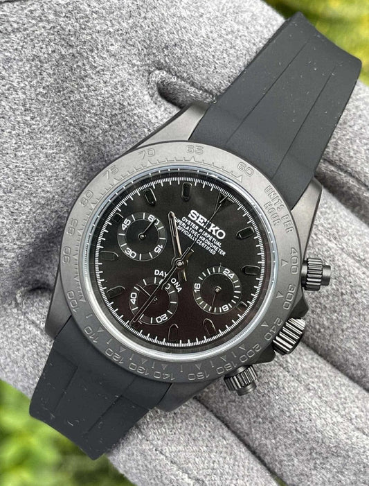 Seiko "Black Beast " Daytona Mod
