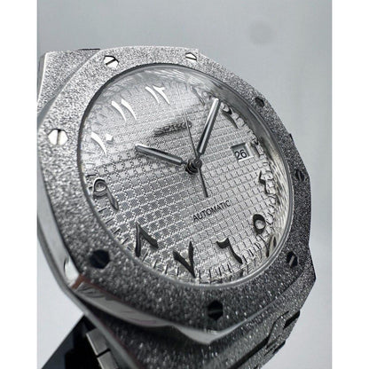 Seiko Mod "Royal Oak" Frosted Arabic Edition