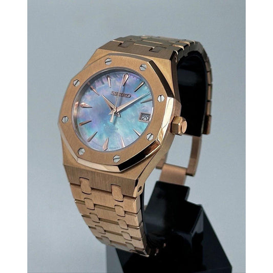 Seiko Mod "Mermaid Pearl" Rose Gold Edition