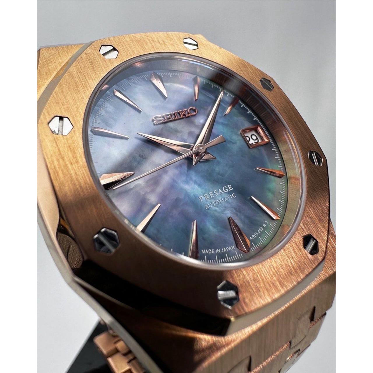 Seiko Mod "Mermaid Pearl" Rose Gold Edition