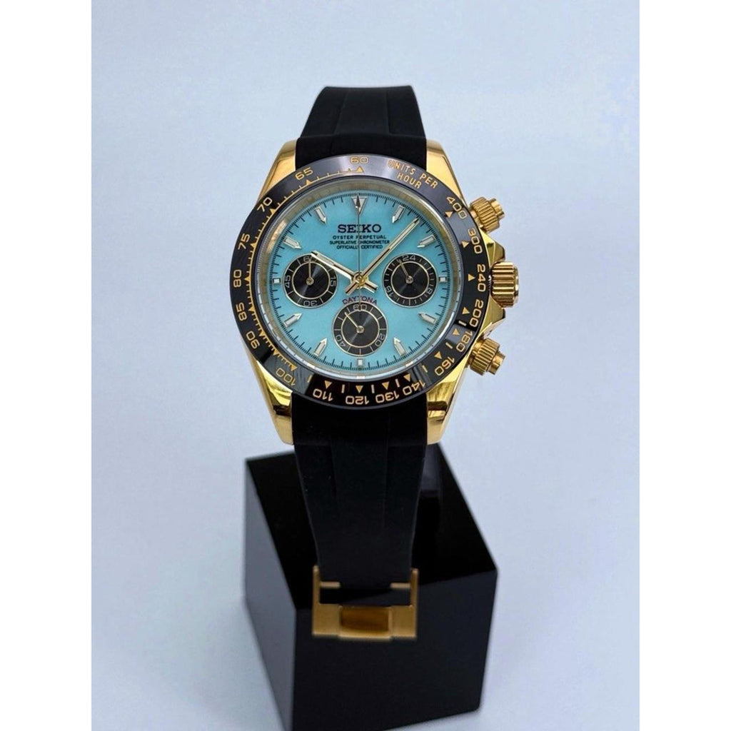 Seiko "Golden Ice" Chronograph Mod