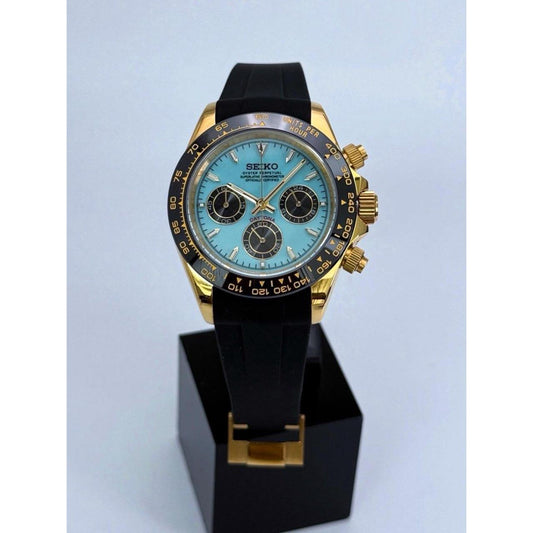 Seiko "Golden Ice" Chronograph Mod