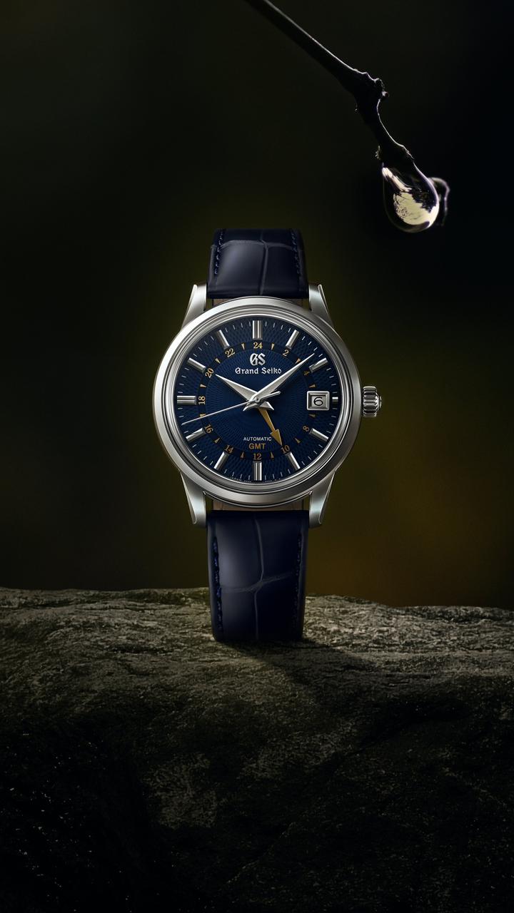 Grand Seiko Automatic GMT Blue Dial Watch