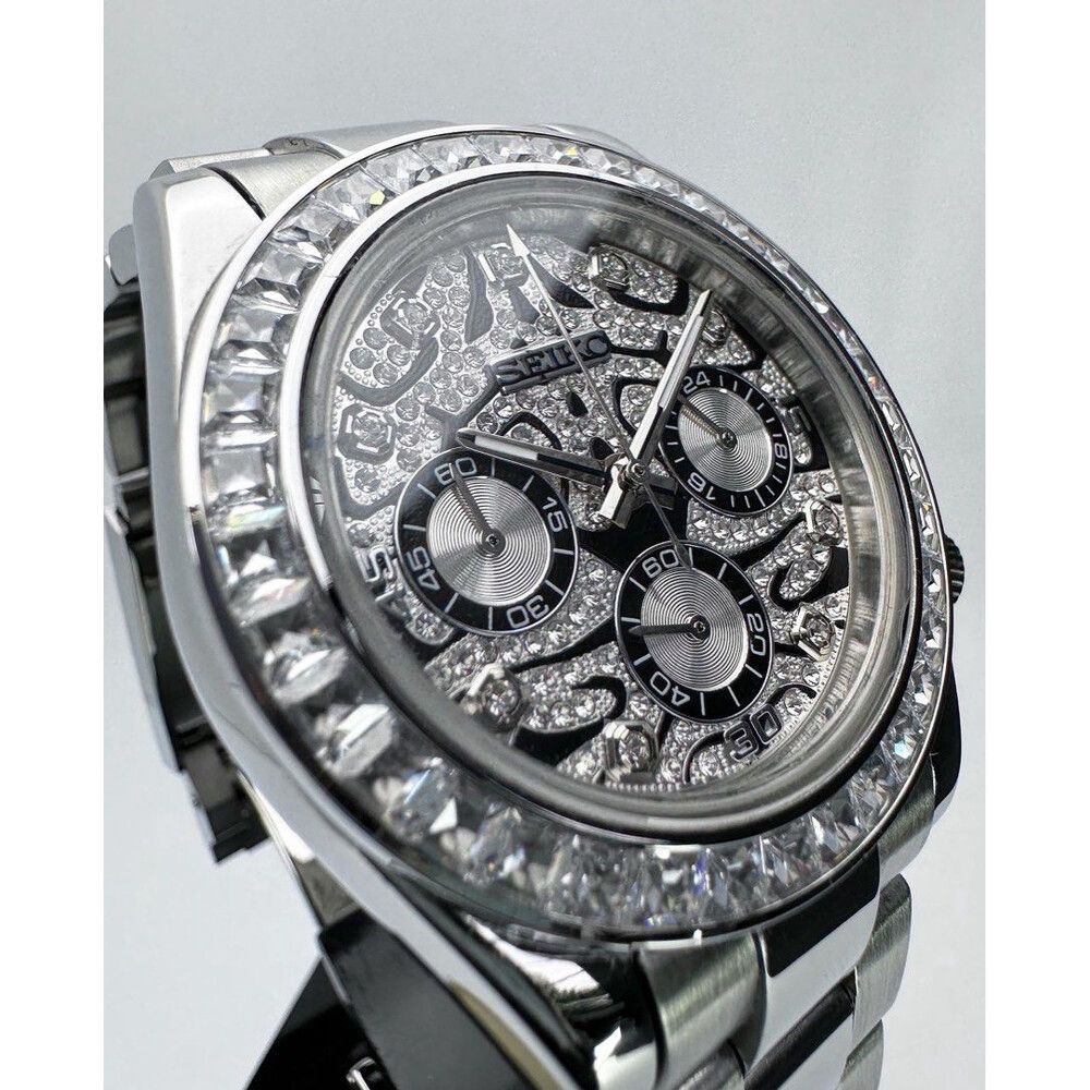 Seiko "Eyes Of Tiger" Iced-Out Limited Edition