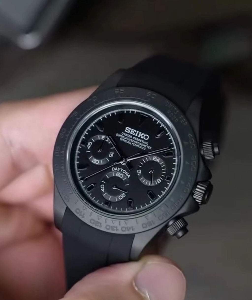 Seiko "Black Beast " Daytona Mod